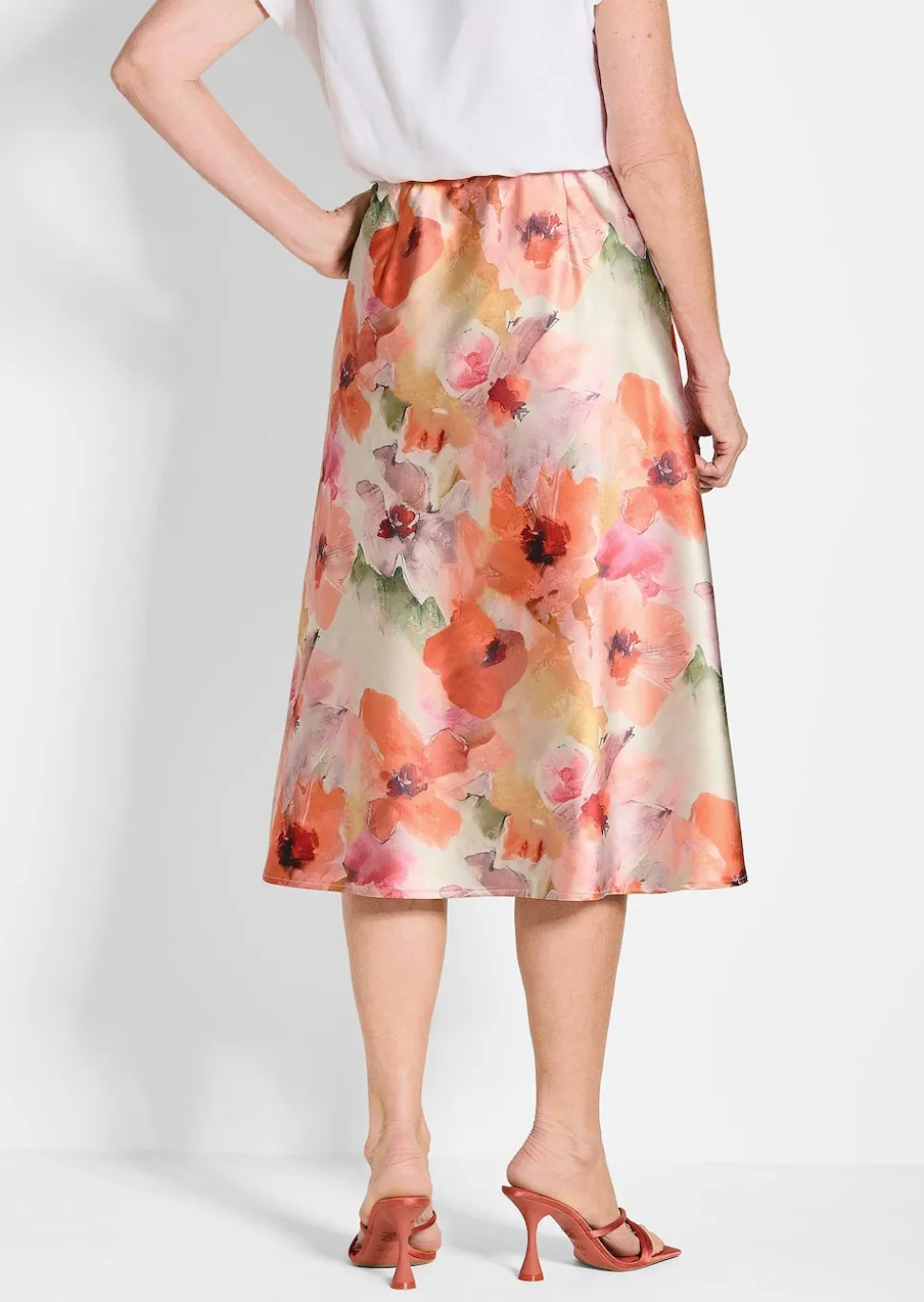Jupe en satin