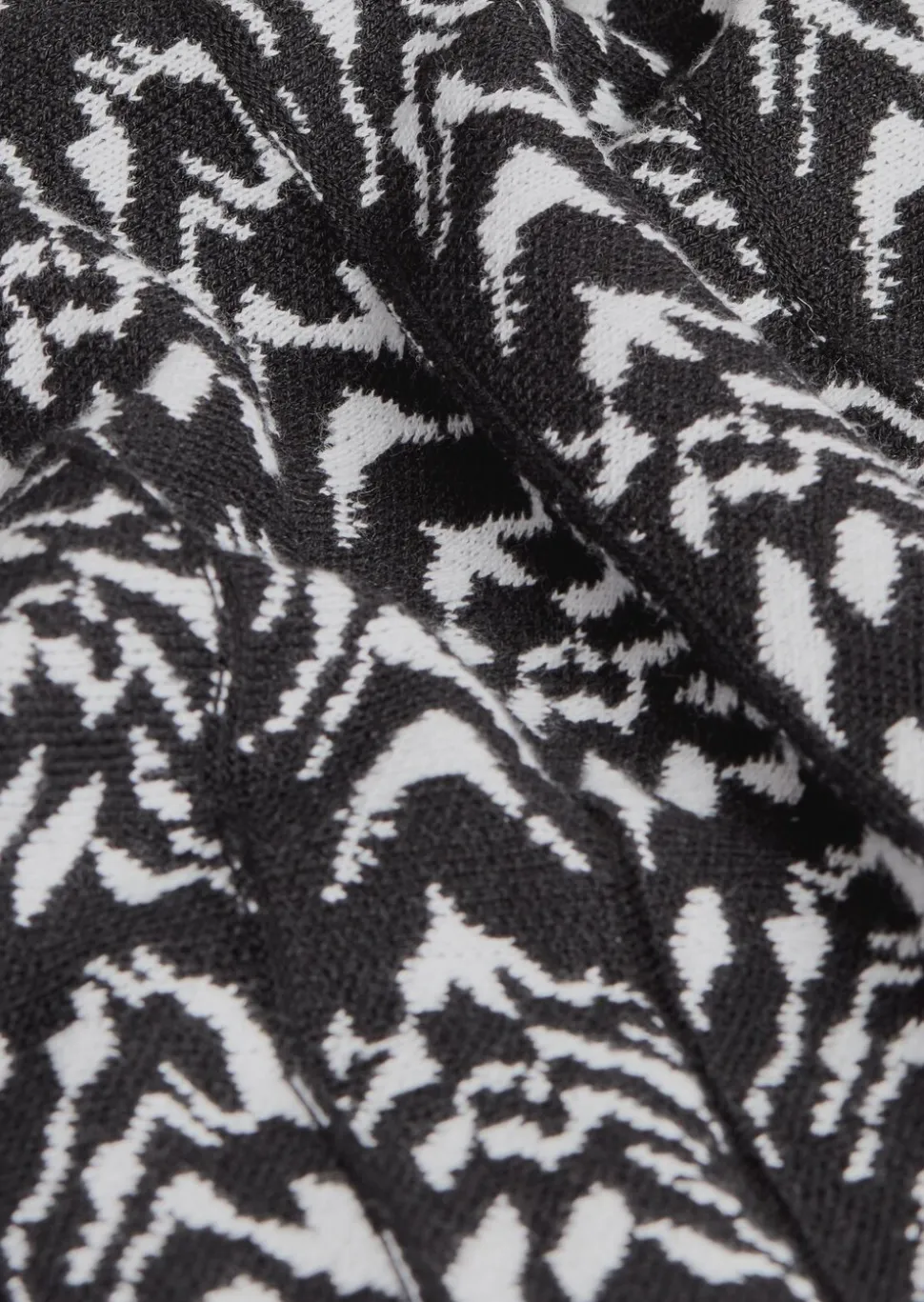 Jupe en tricot jacquard