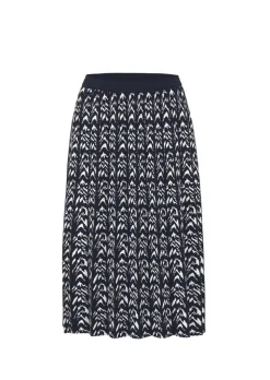 Jupe en tricot jacquard