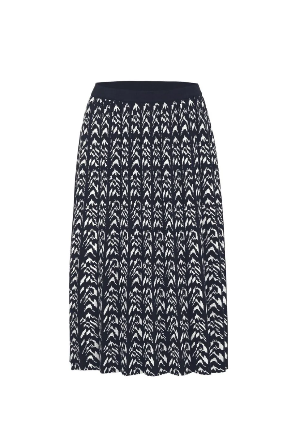 Jupe en tricot jacquard