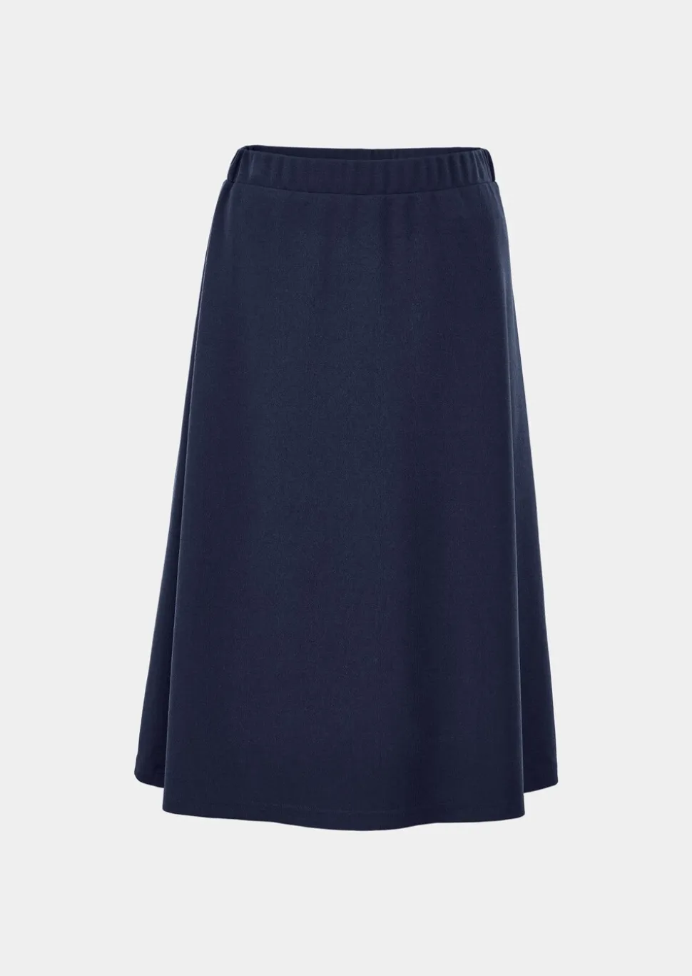 Jupe évasée en jersey avec taille élastique