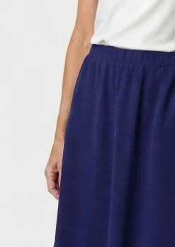 Jupe évasée en jersey avec taille élastique