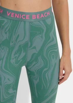Legging 7/8 avec large taille