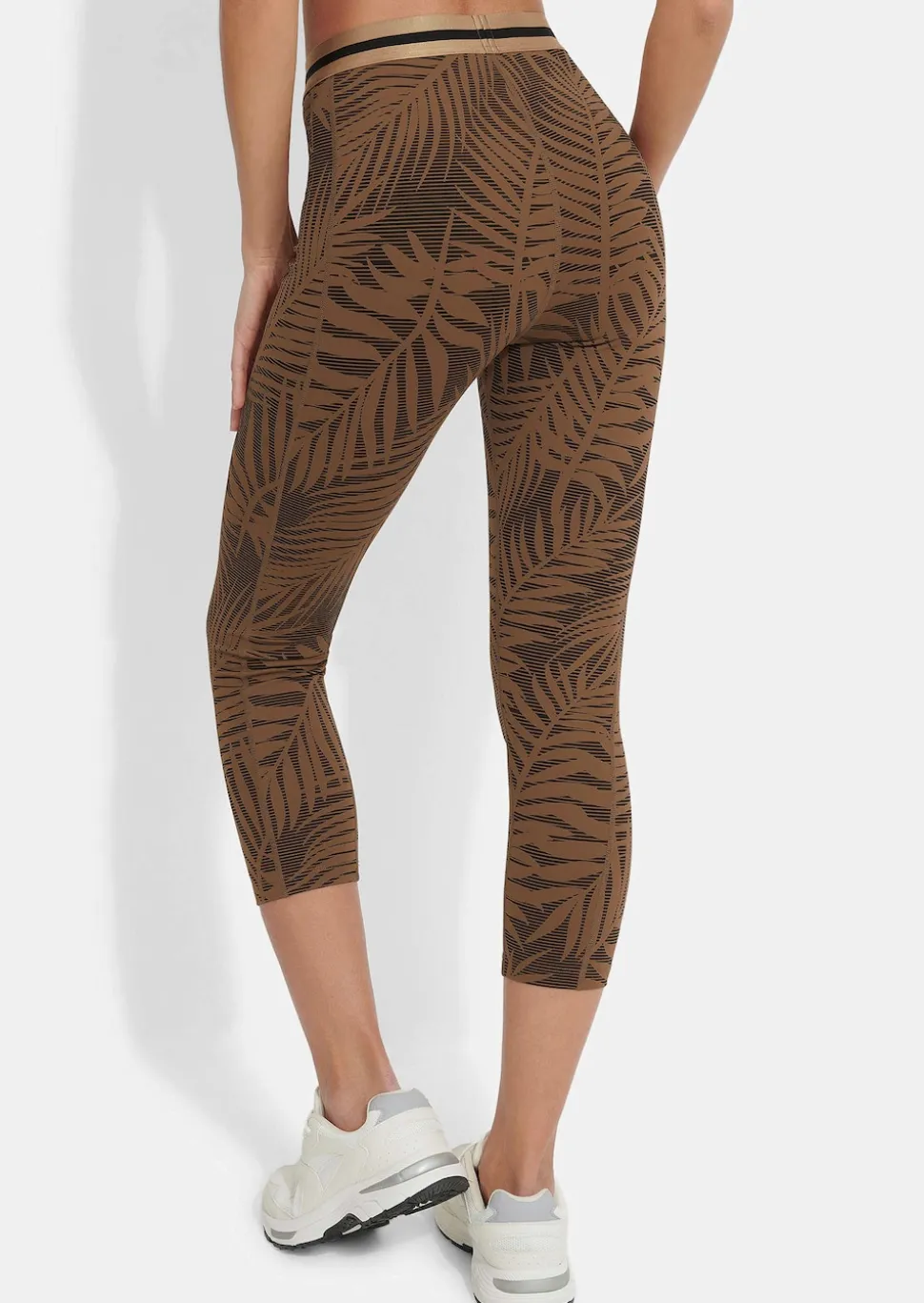 Legging 7/8 avec large taille
