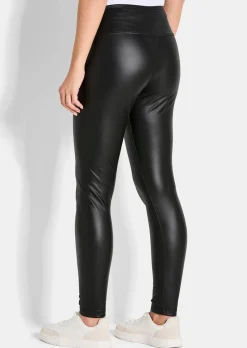 Legging en similicuir