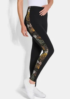 Legging soyeux en lot de 2