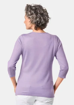 Élégant pull ajouré