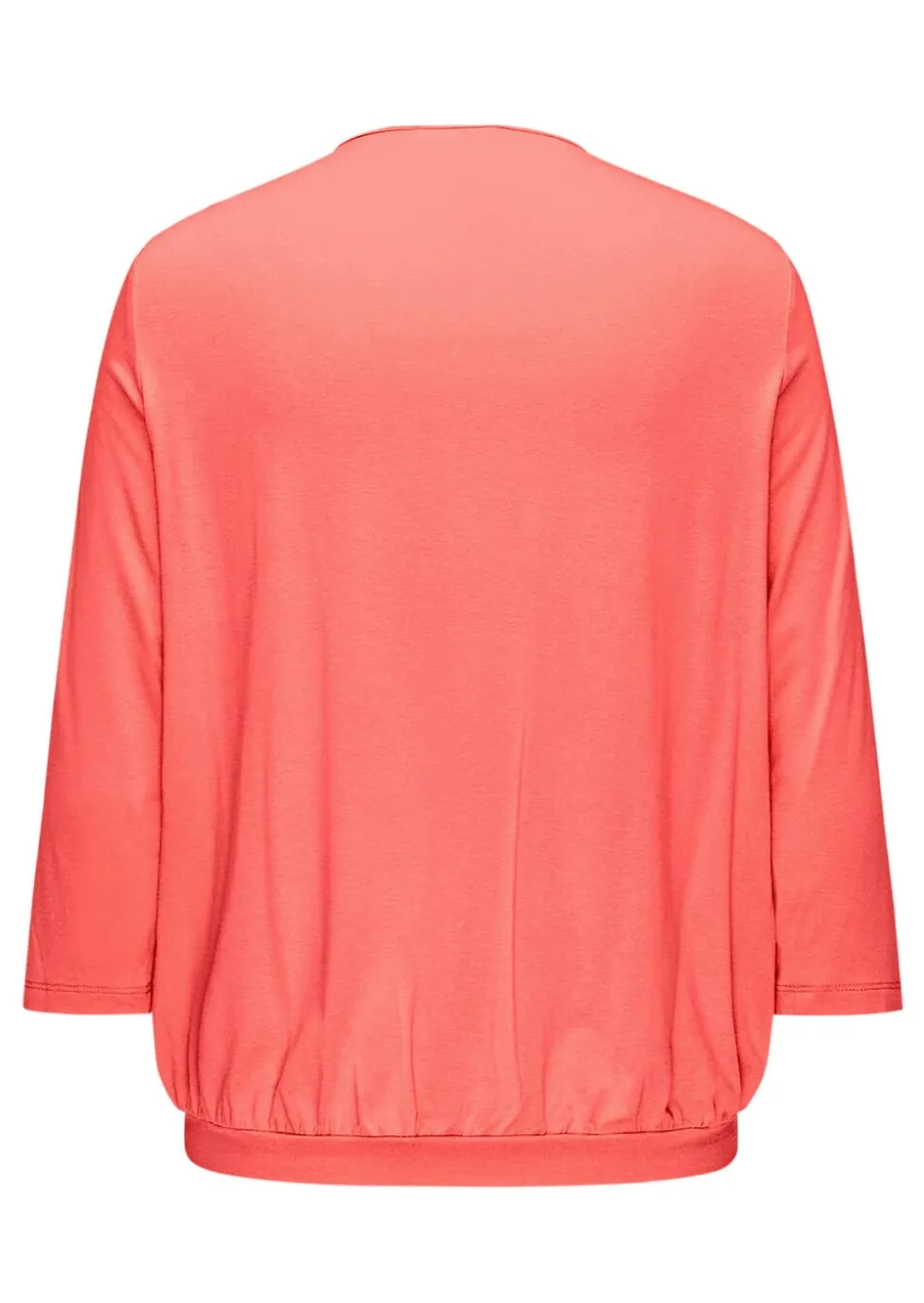 Élégant T-shirt aspect chemisier