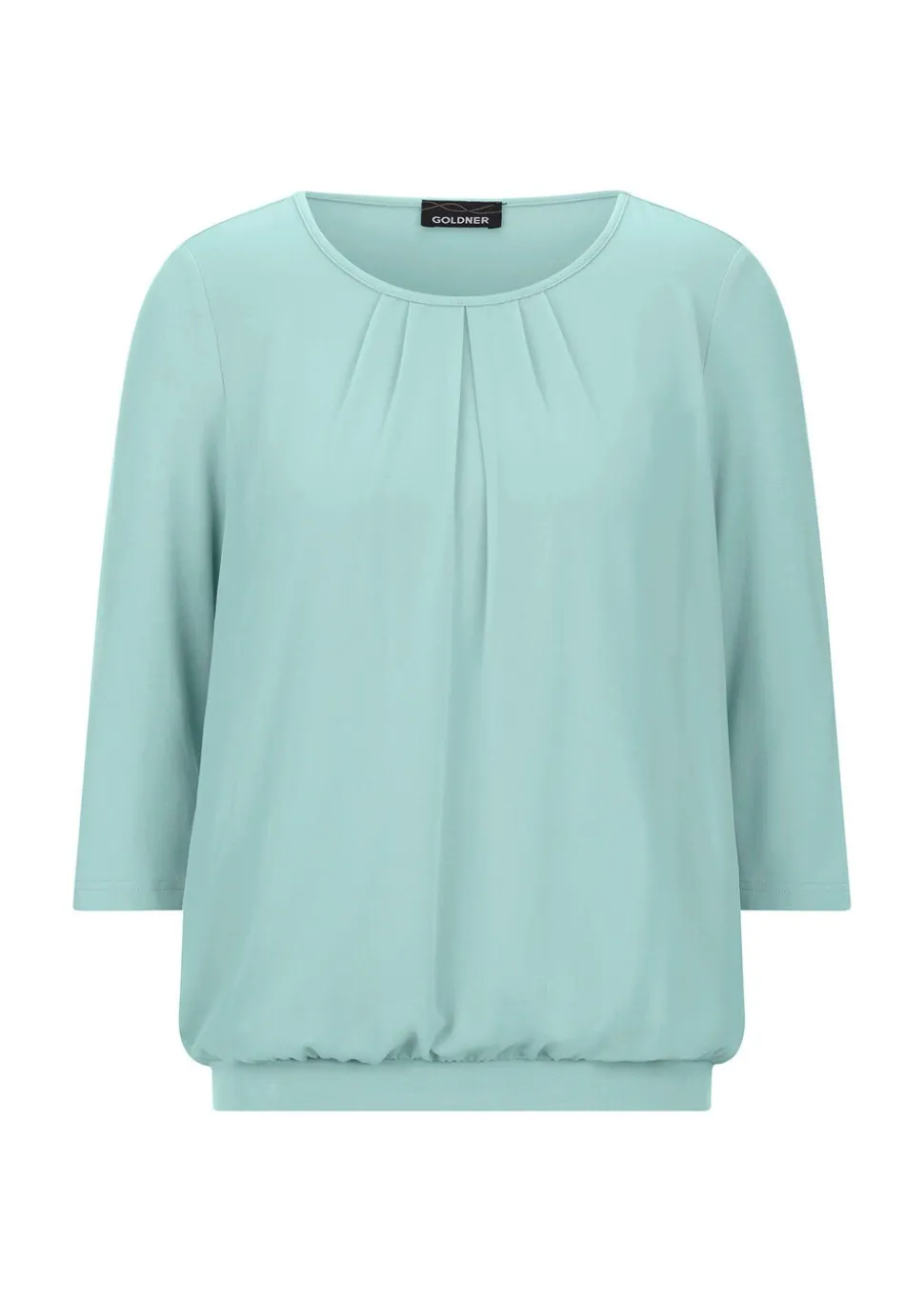 Élégant T-shirt aspect chemisier