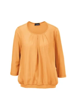 Élégant T-shirt aspect chemisier