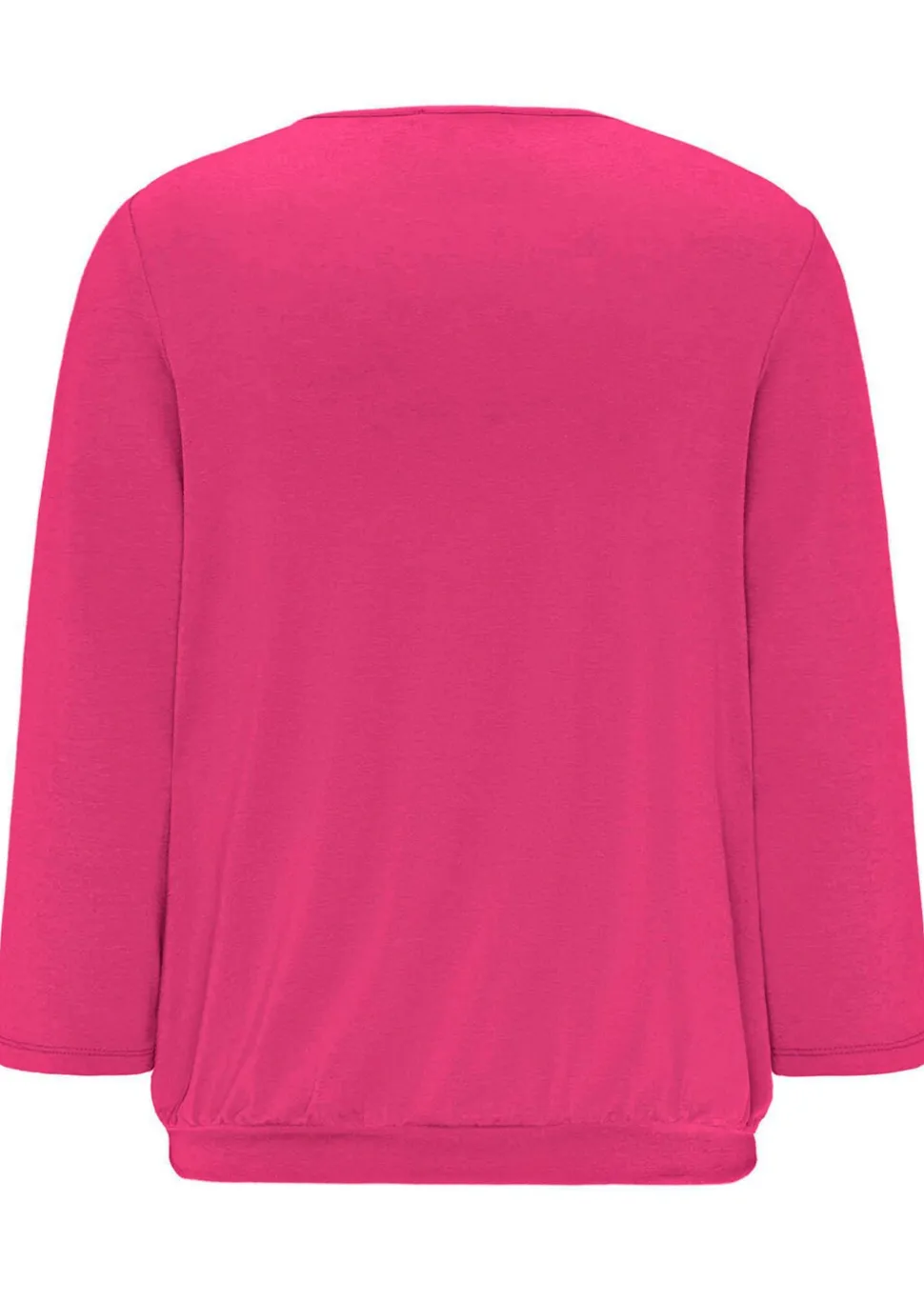 Élégant T-shirt aspect chemisier