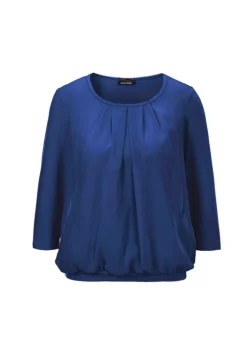Élégant T-shirt aspect chemisier