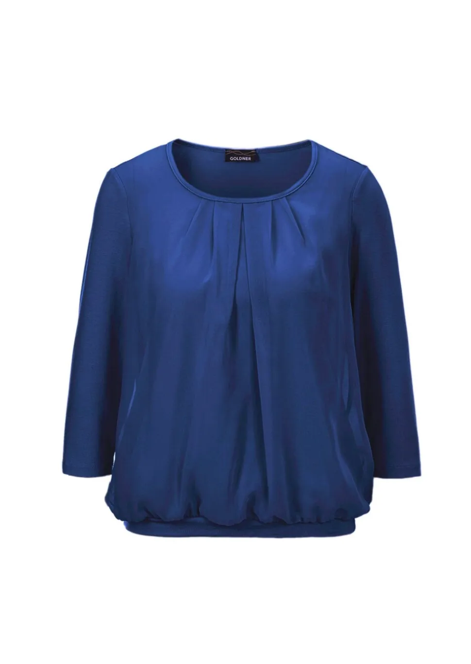 Élégant T-shirt aspect chemisier