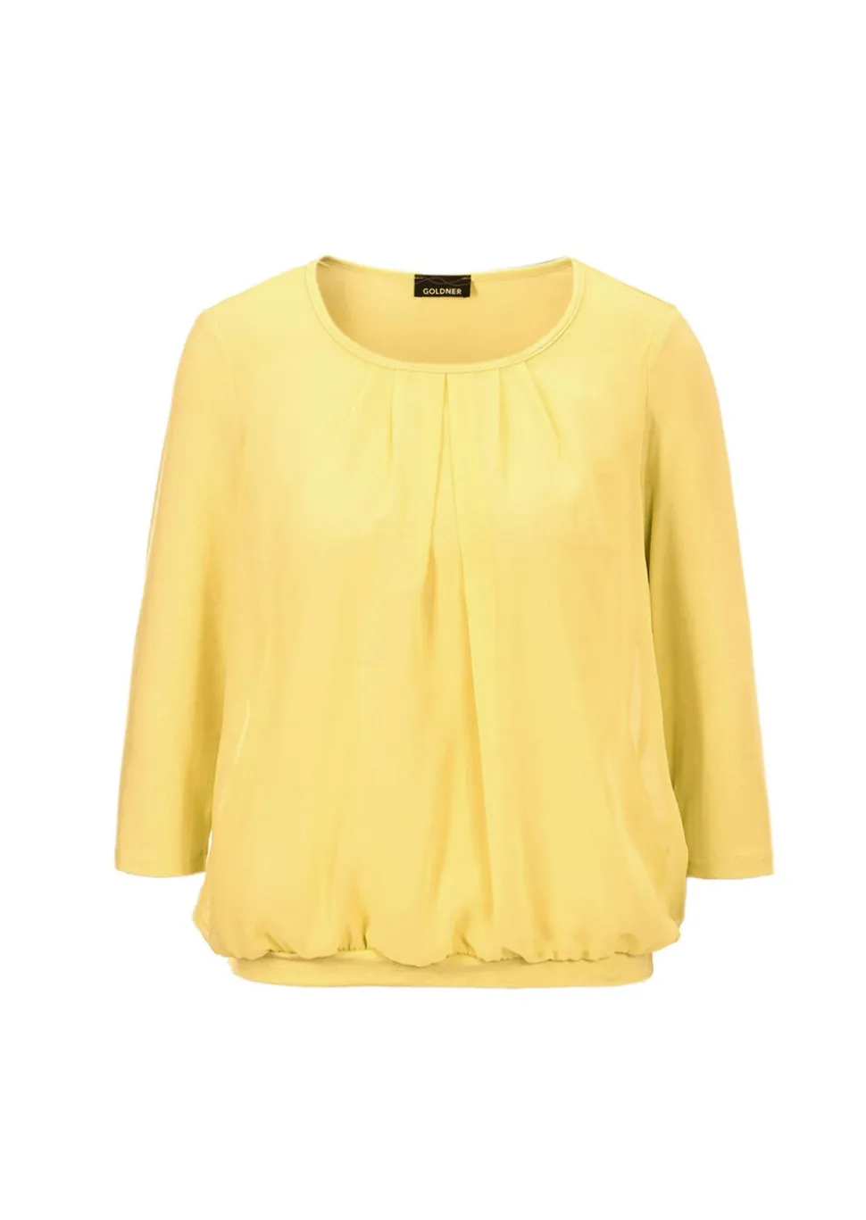 Élégant T-shirt aspect chemisier