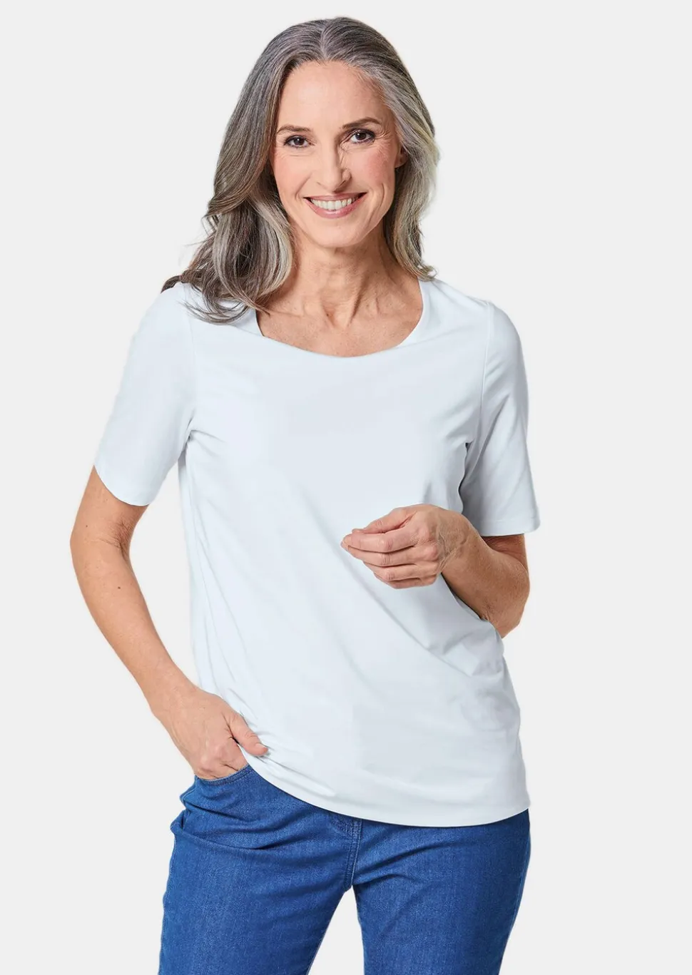 Élégant T-shirt indéformable