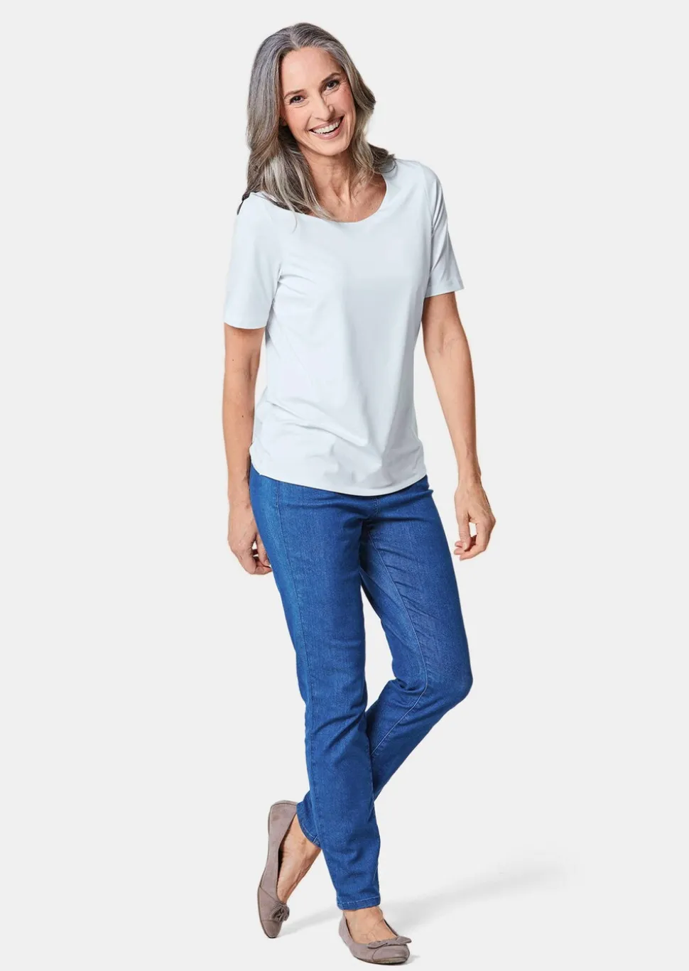 Élégant T-shirt indéformable