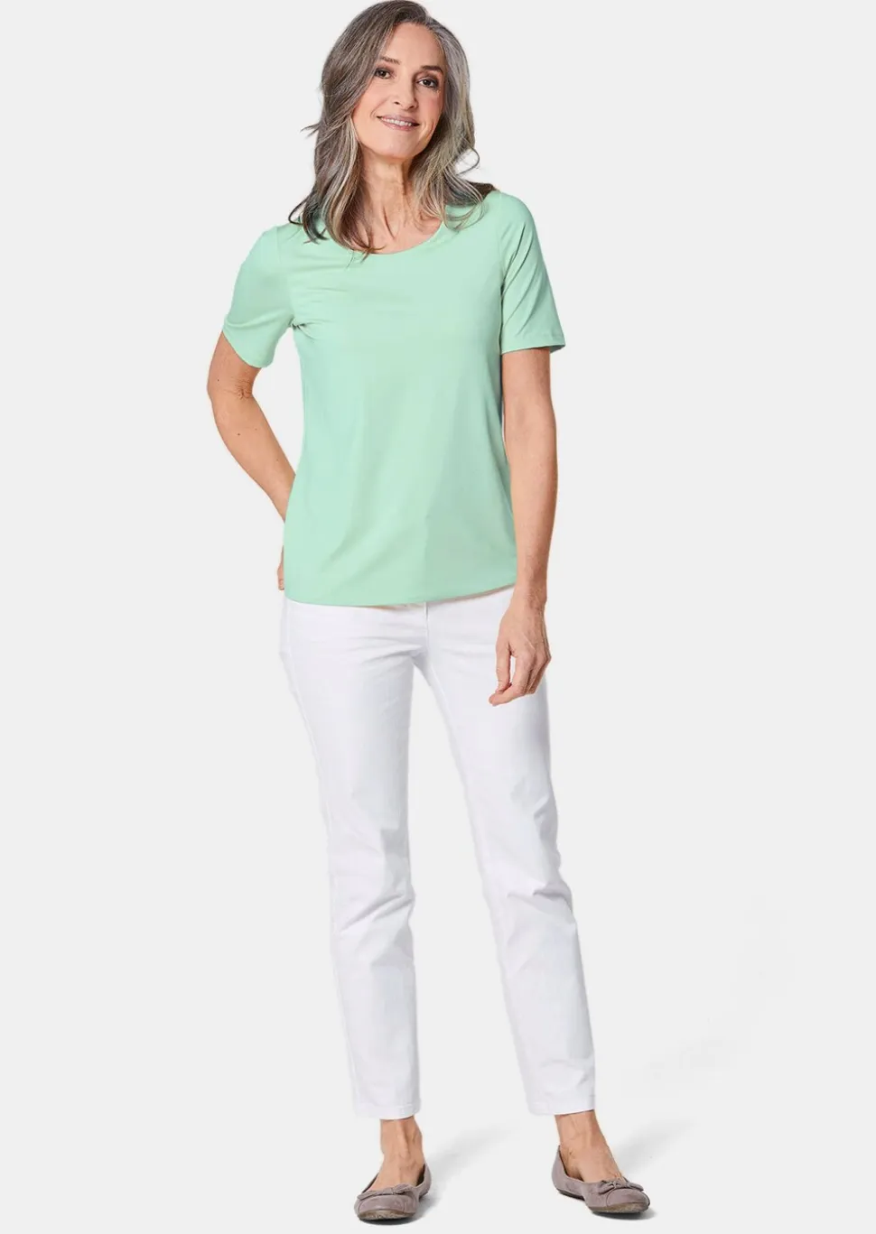 Élégant T-shirt indéformable