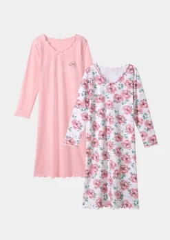 Lot de chemises de nuit en pur coton