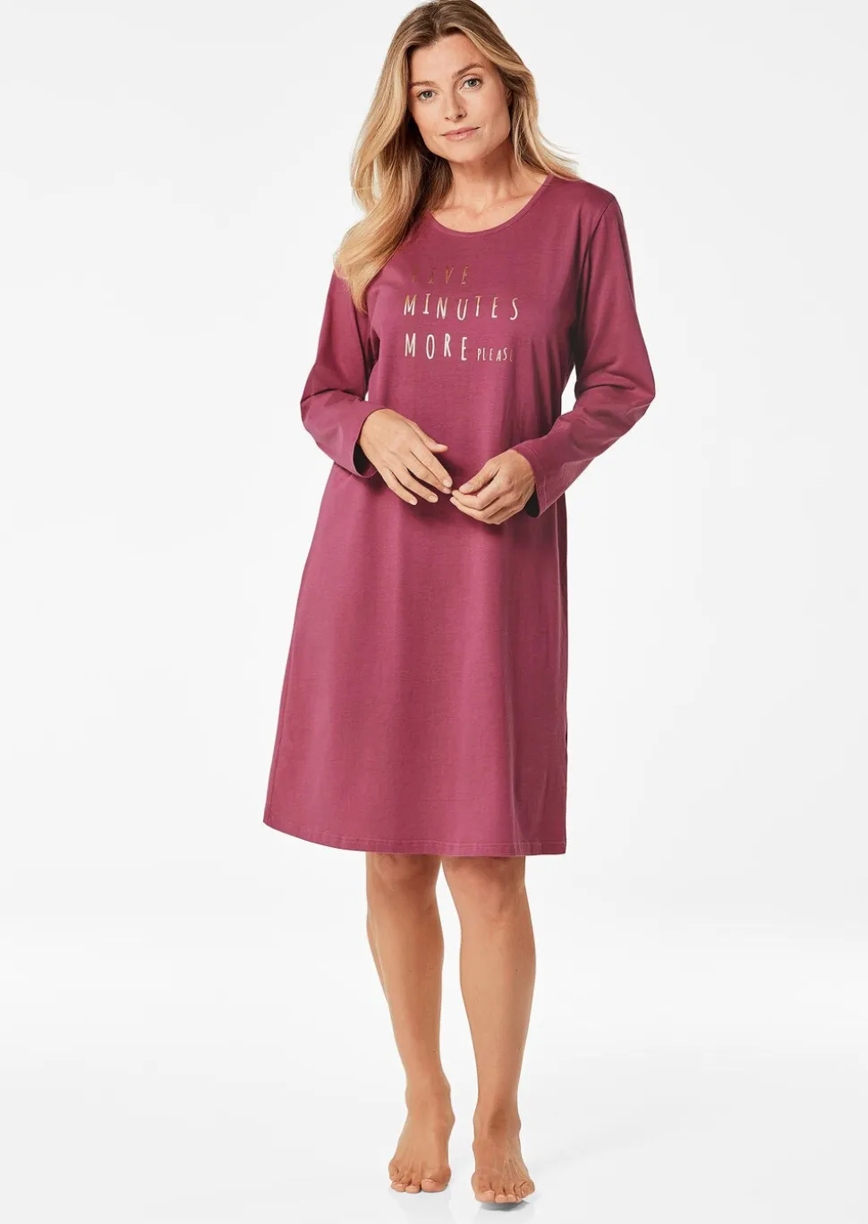 Lot de 2 chemises de nuit en pur coton