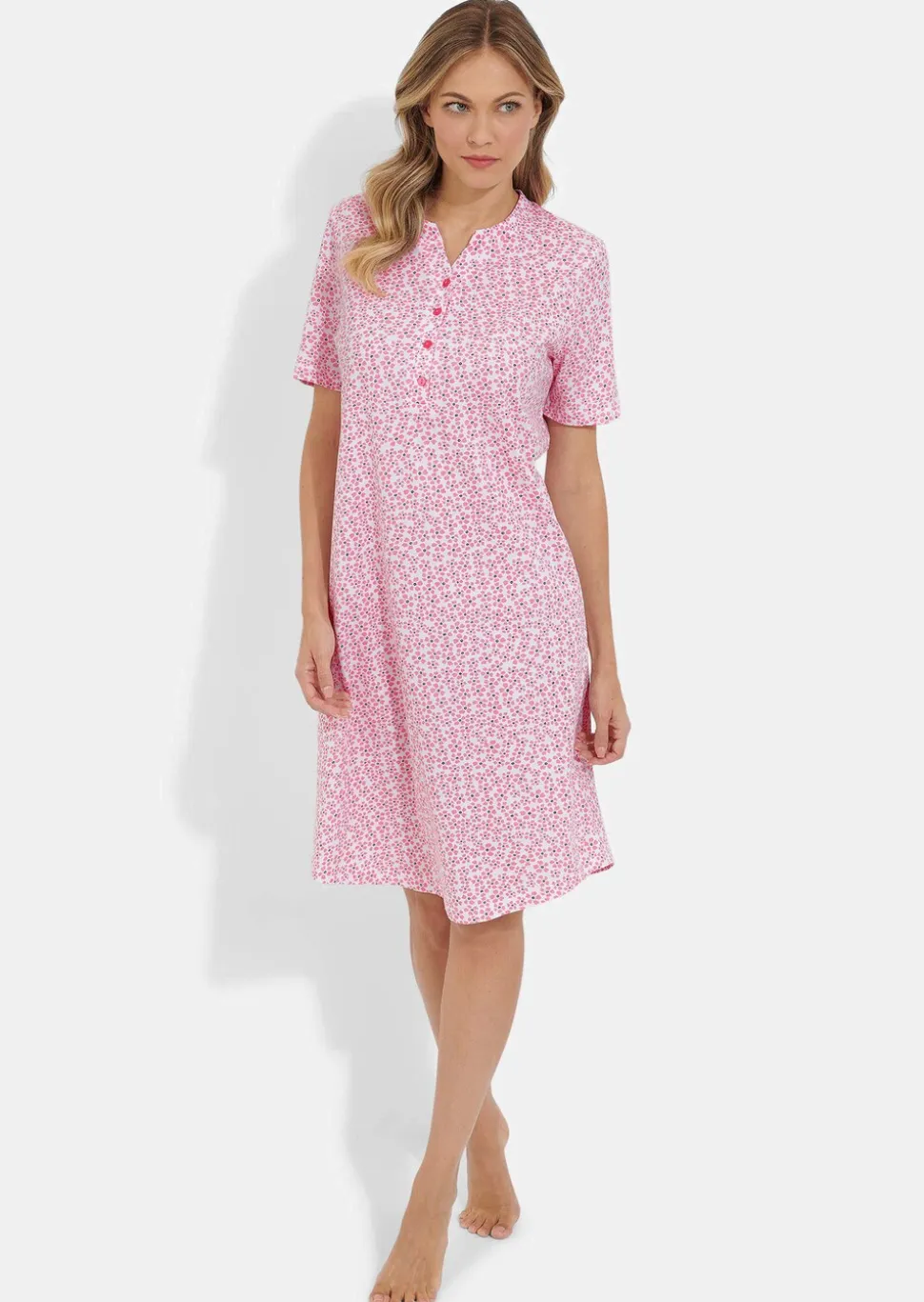 Lot de 2 chemises de nuit en pur coton