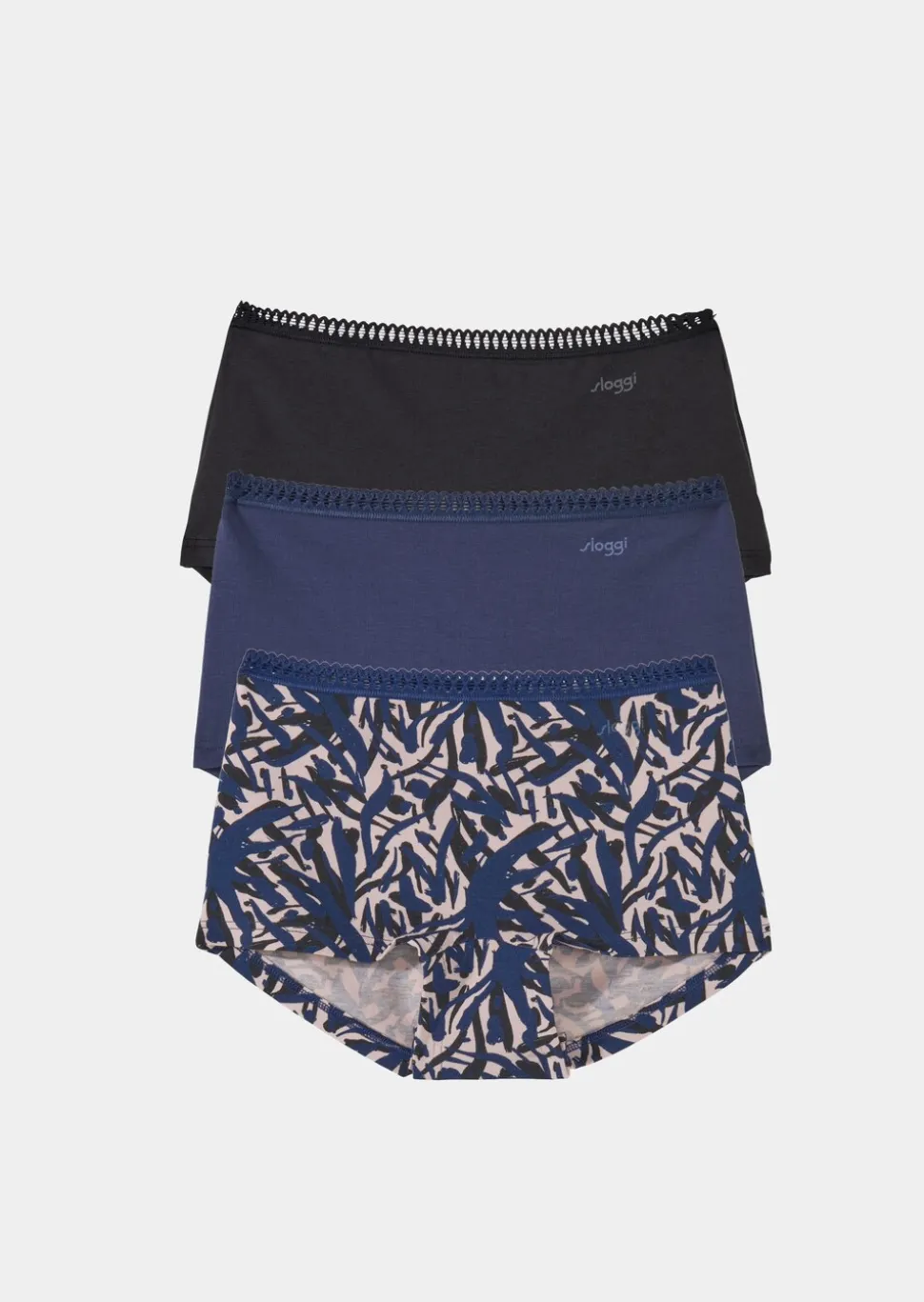 Lot de 3 culottes taille basse