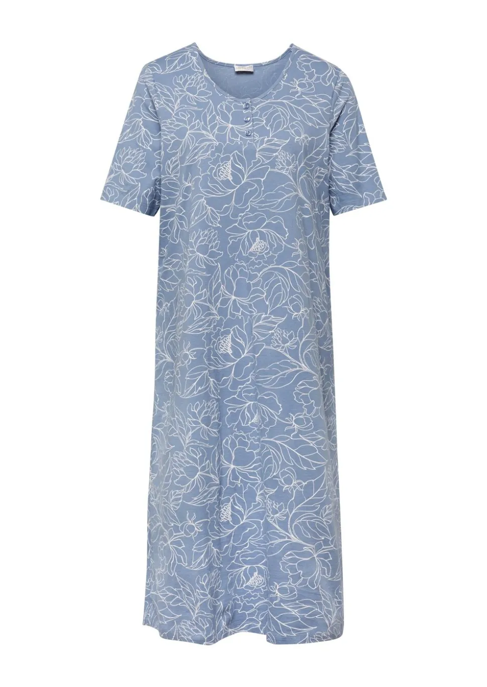 Lot de deux chemises de nuit à motif fleuri