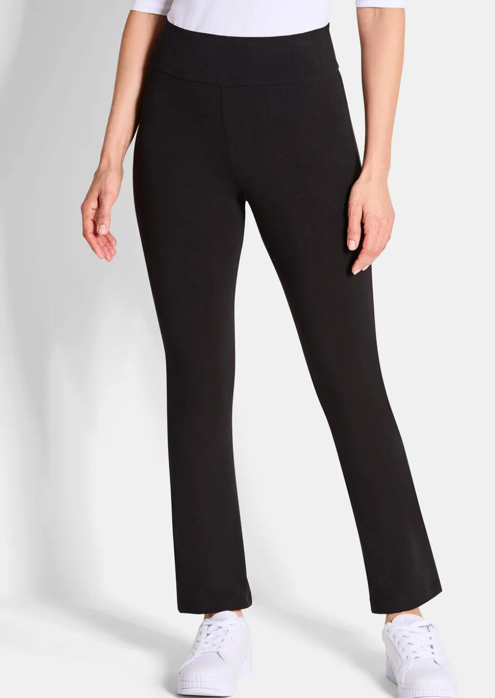 Lot de deux leggings à jambes évasées