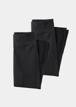 Lot de deux leggings à jambes évasées