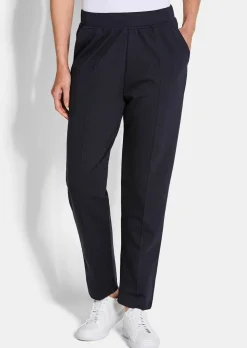 Lot de deux pantalons de jogging avec plis nervure