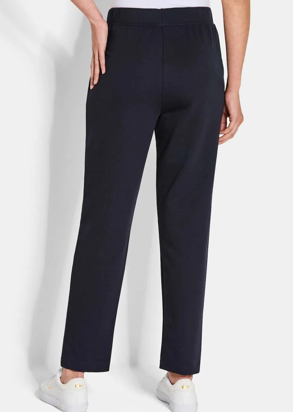 Lot de deux pantalons de jogging avec plis nervure