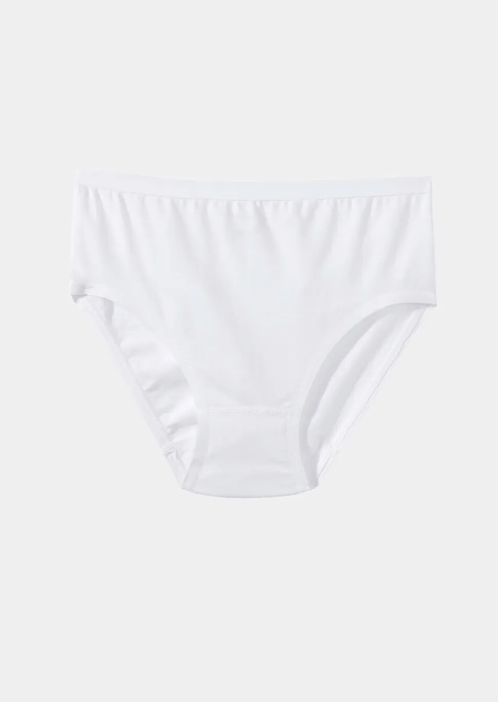 Lot de 2 slips hauts en coton et Elasthanne