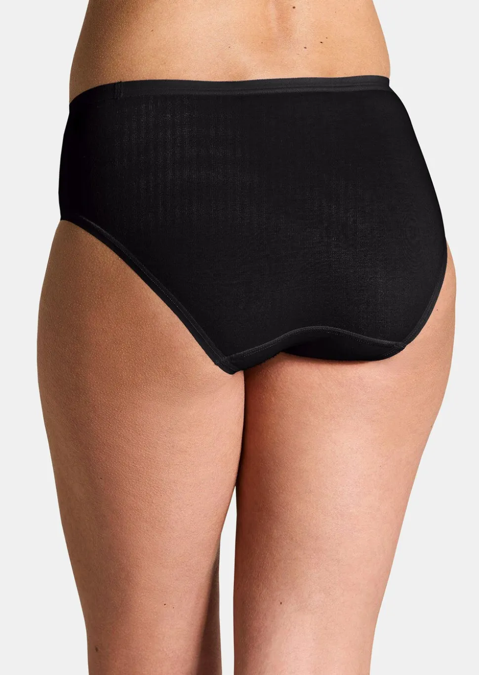 Lot de 2 slips hauts en coton et Elasthanne