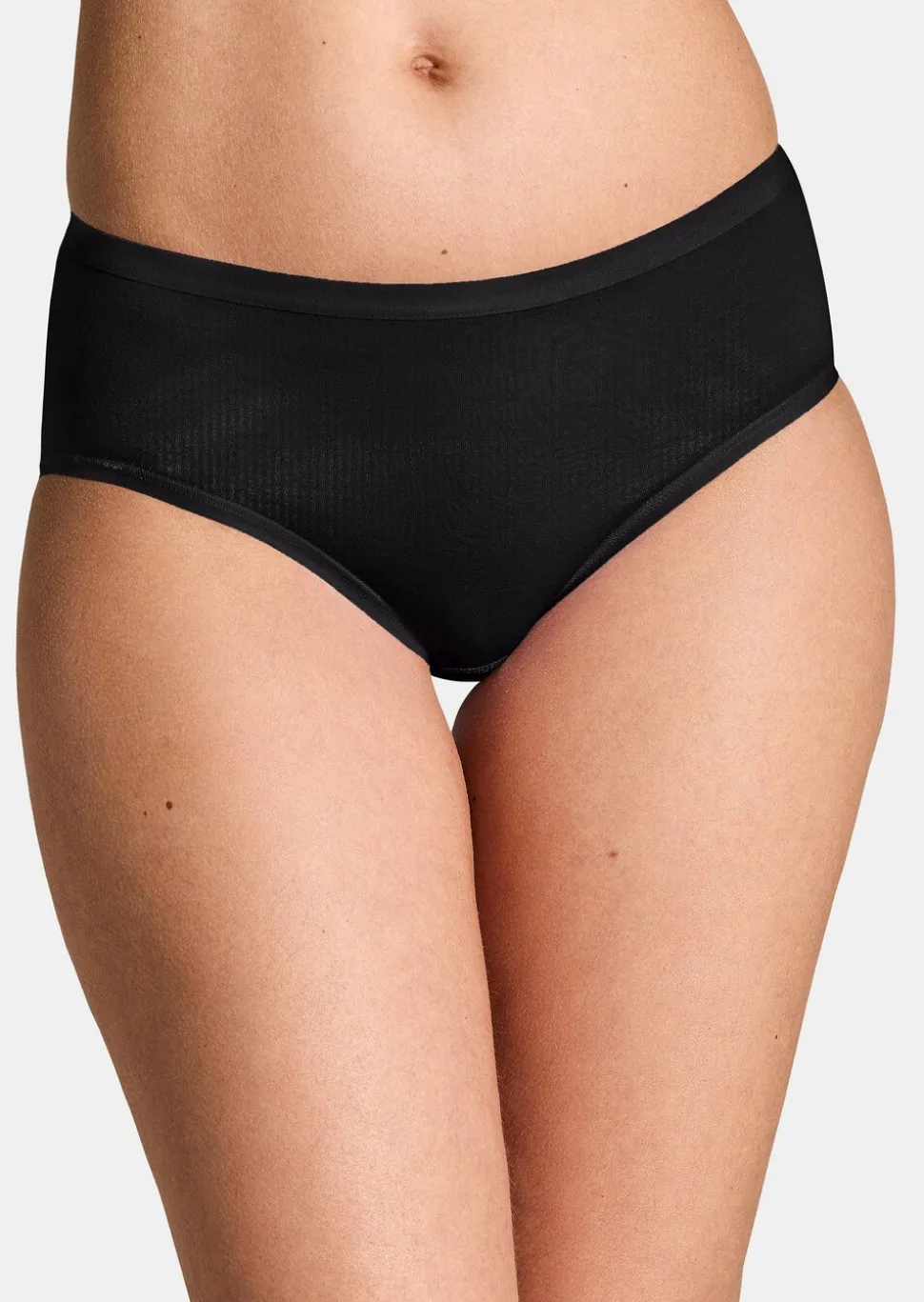 Lot de 2 slips hauts en coton et Elasthanne