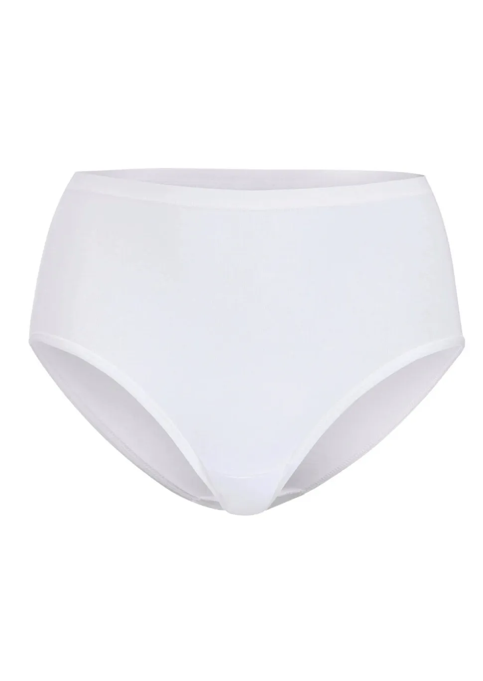 Lot de 3 slips montants en coton et Elasthanne