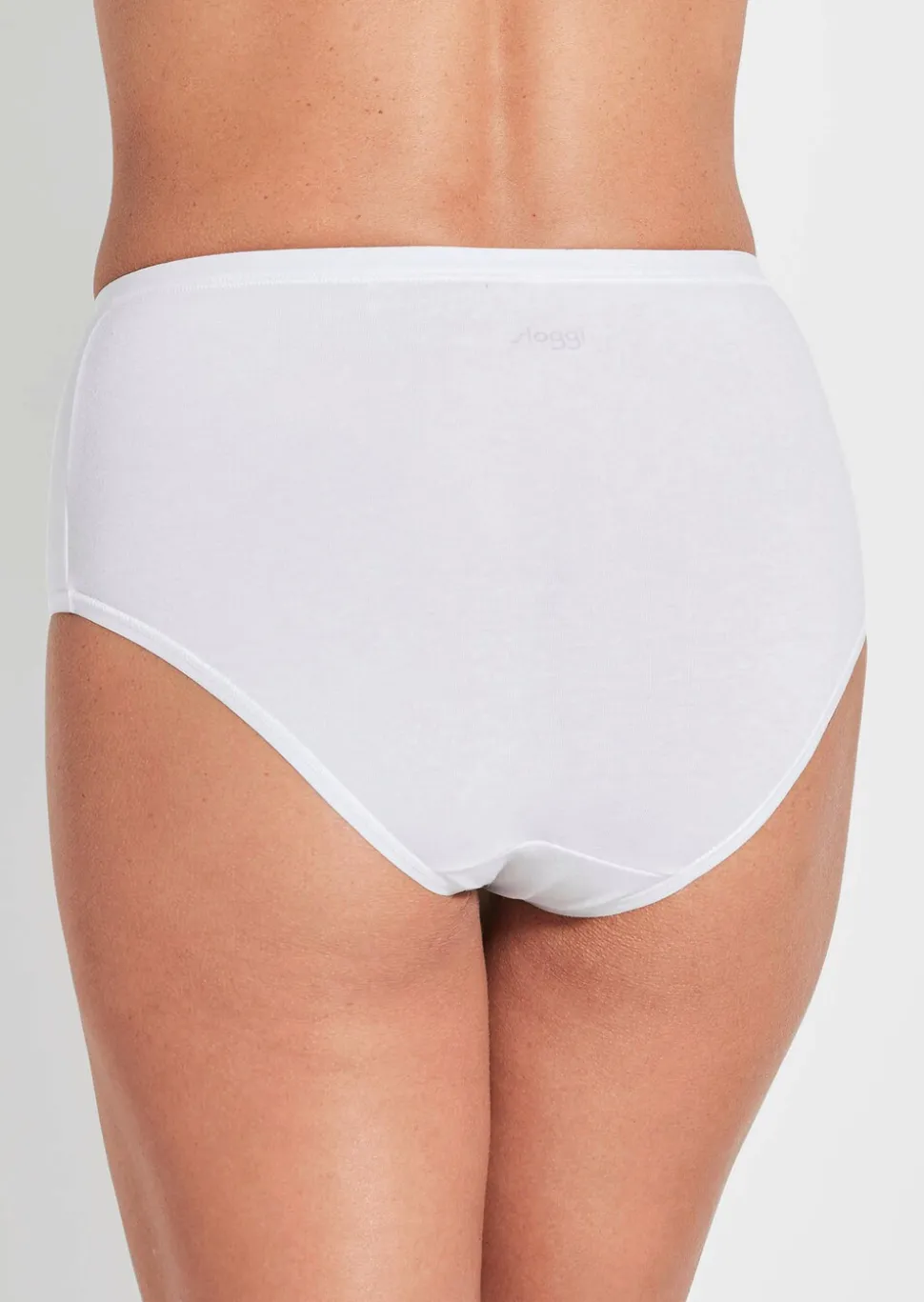 Lot de 3 slips montants en coton et Elasthanne