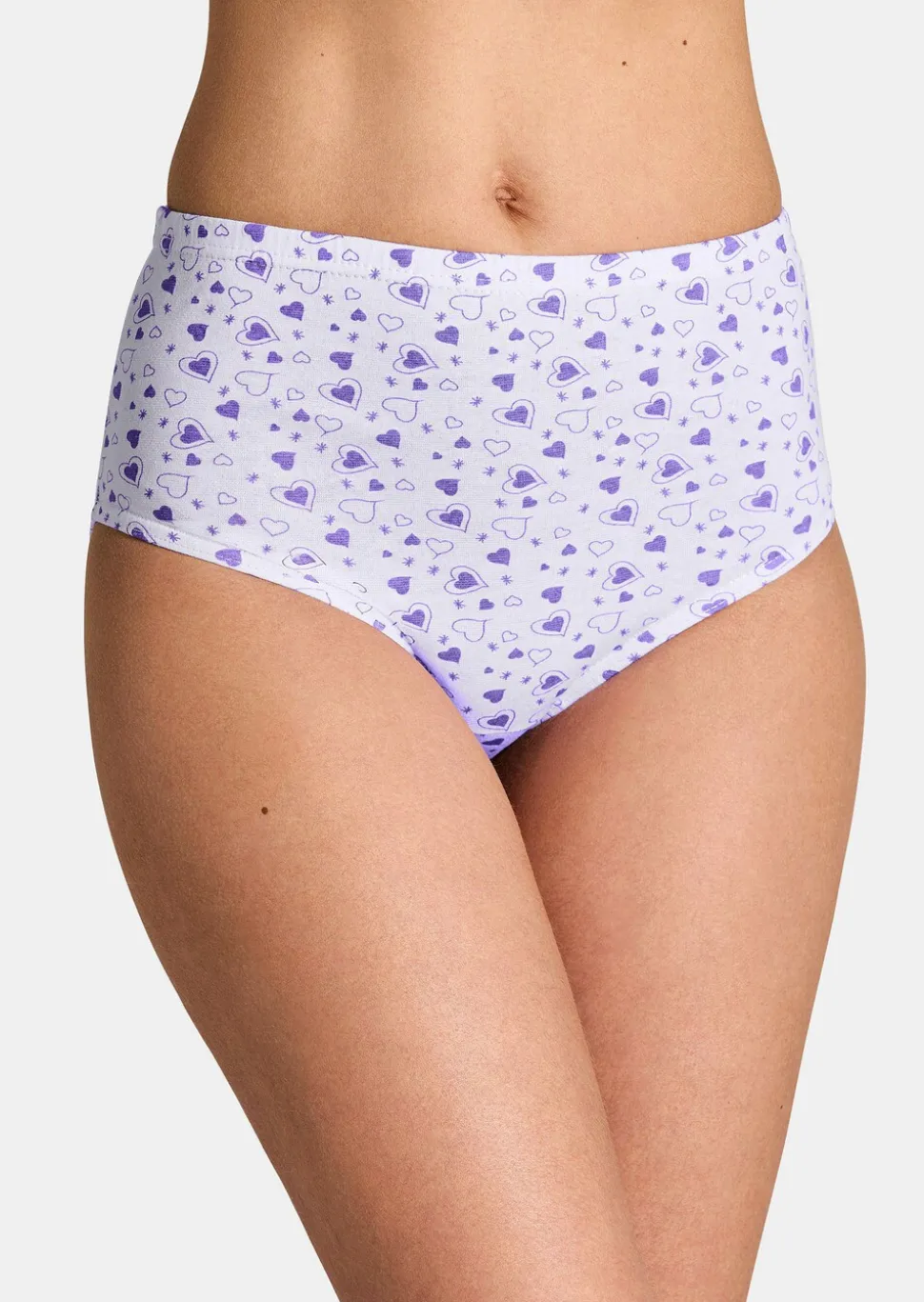 Lot de slips taille basse en coton