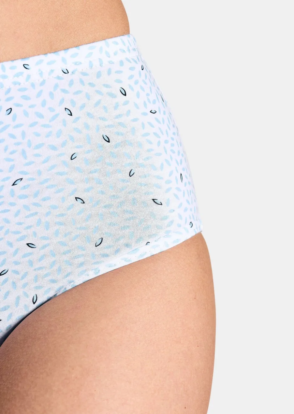Lot de slips taille haute en coton