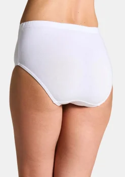 Lot de slips taille haute en coton