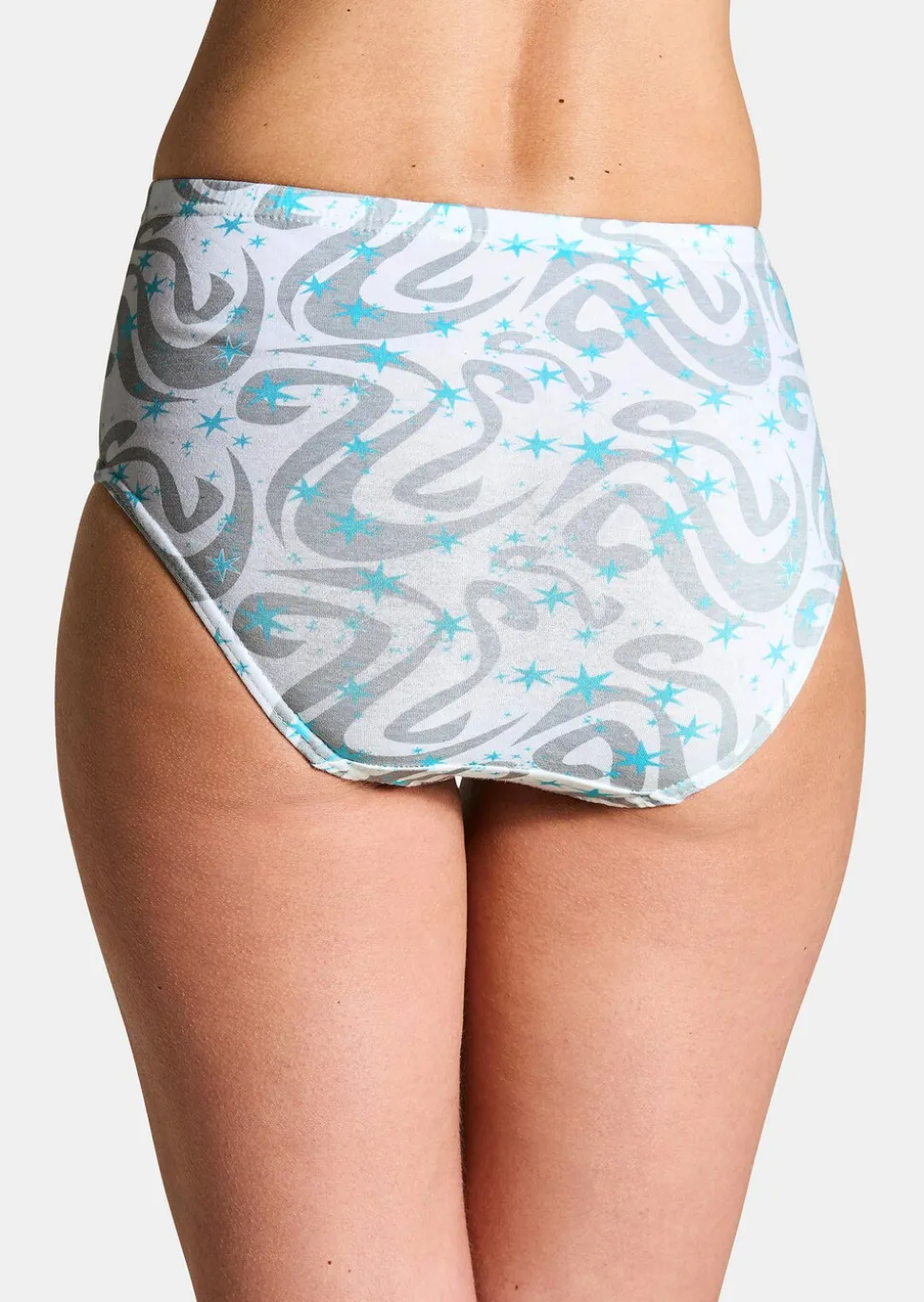 Lot de slips taille haute en coton