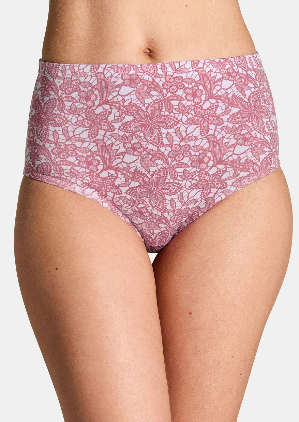 Lot de slips taille haute en coton