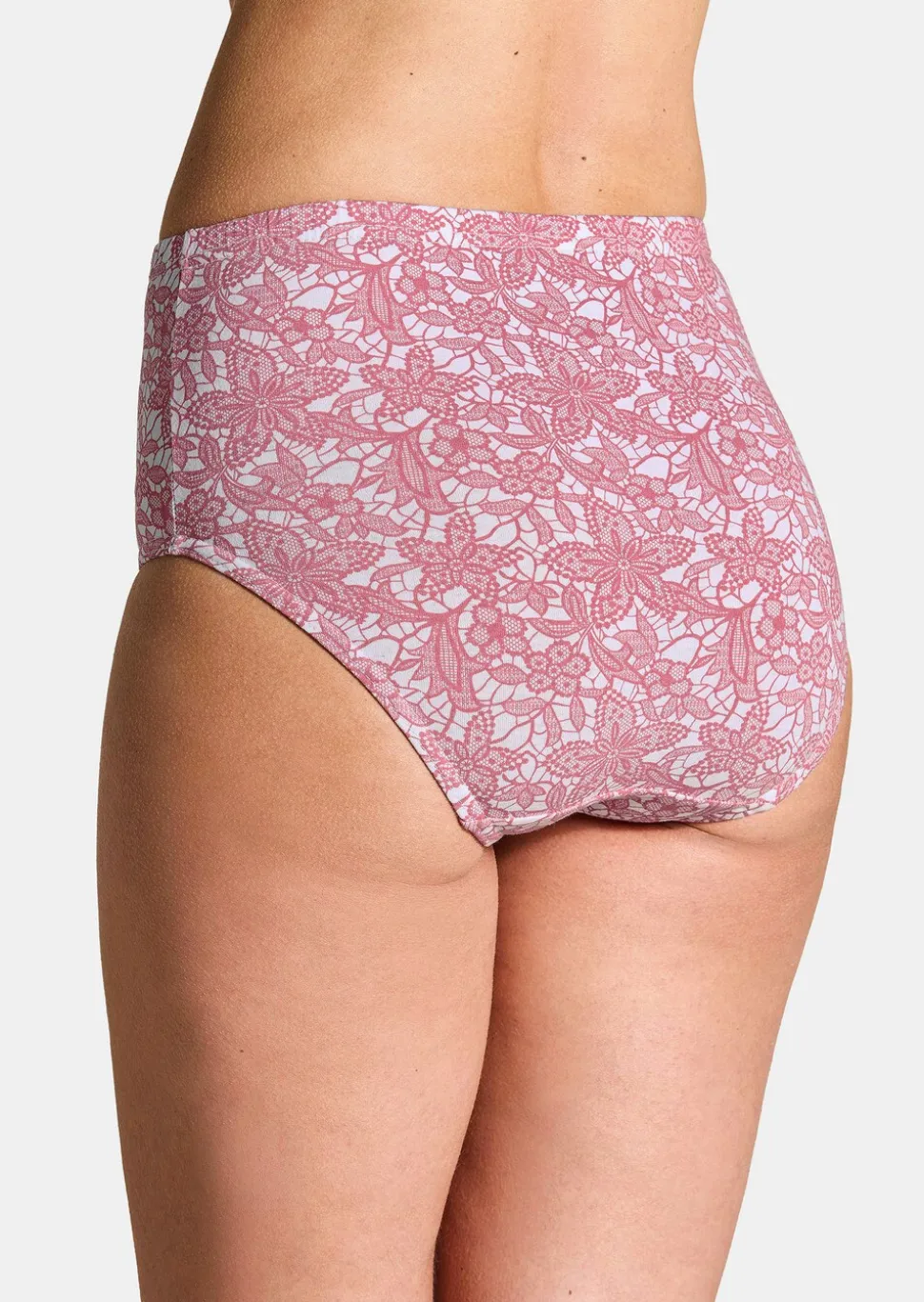 Lot de slips taille haute en coton