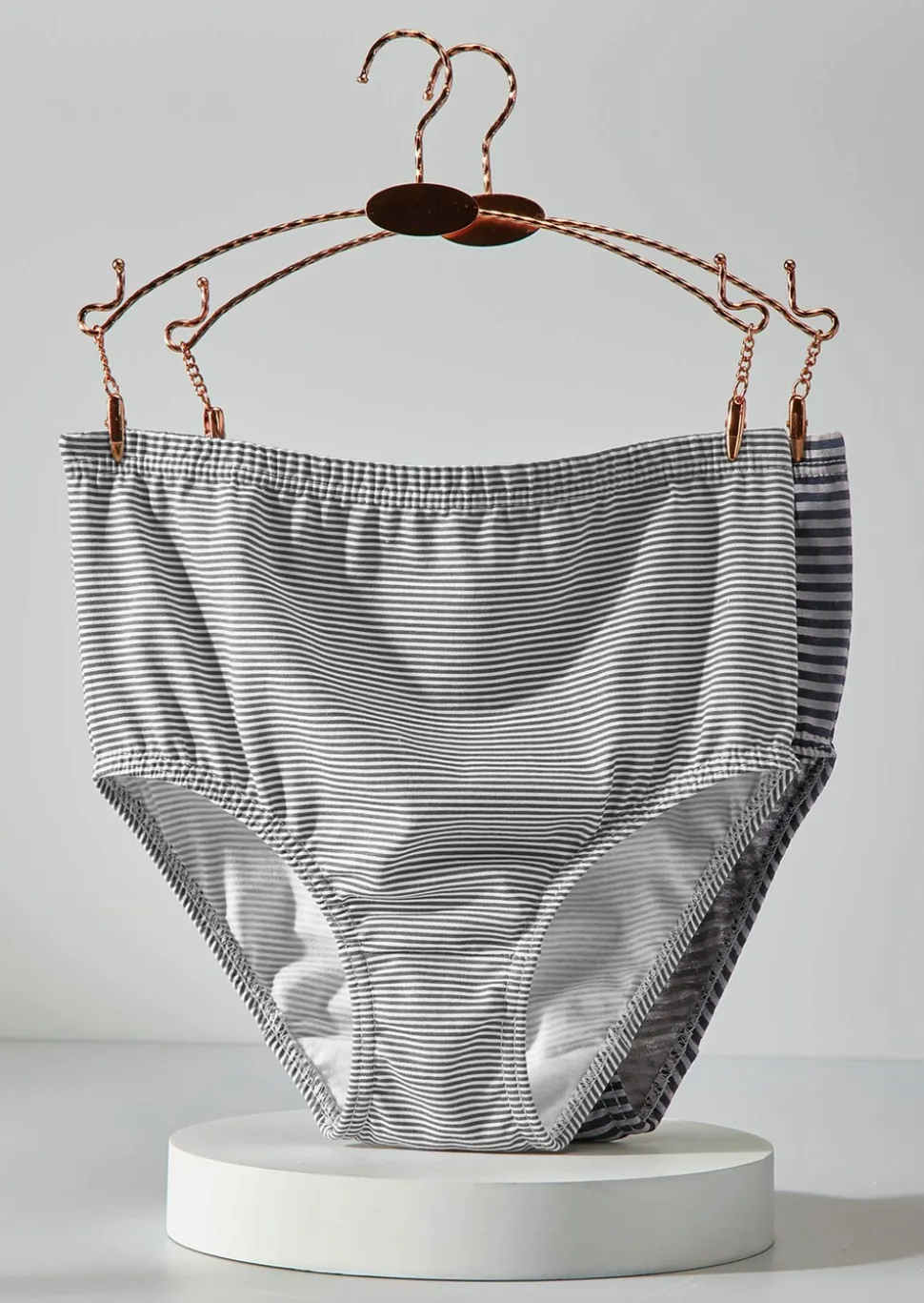 Lot de slips taille haute en coton