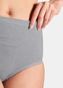 Lot de slips taille haute en coton