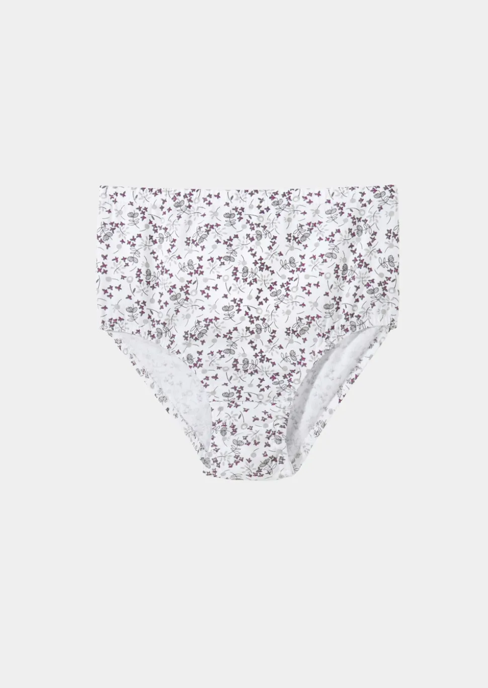 Lot de slips taille haute en coton