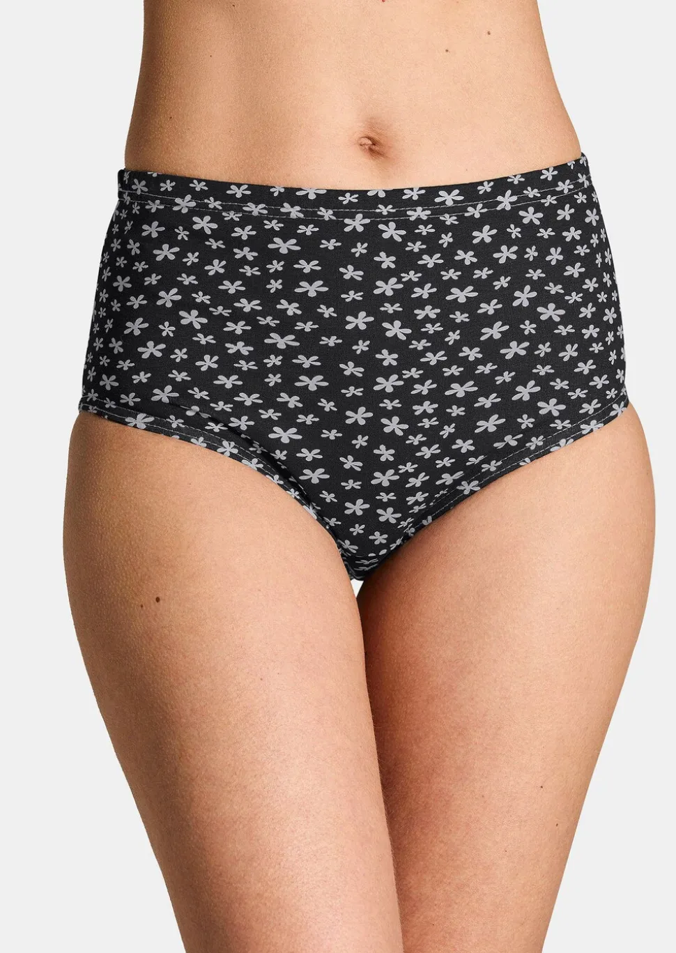 Lot de slips taille haute en coton