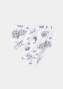 Lot de slips taille haute en coton