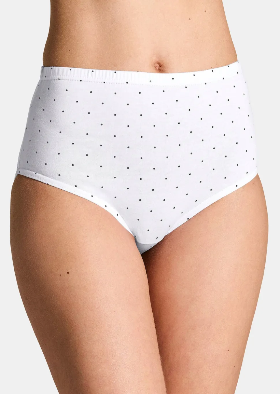 Lot de slips taille haute en coton