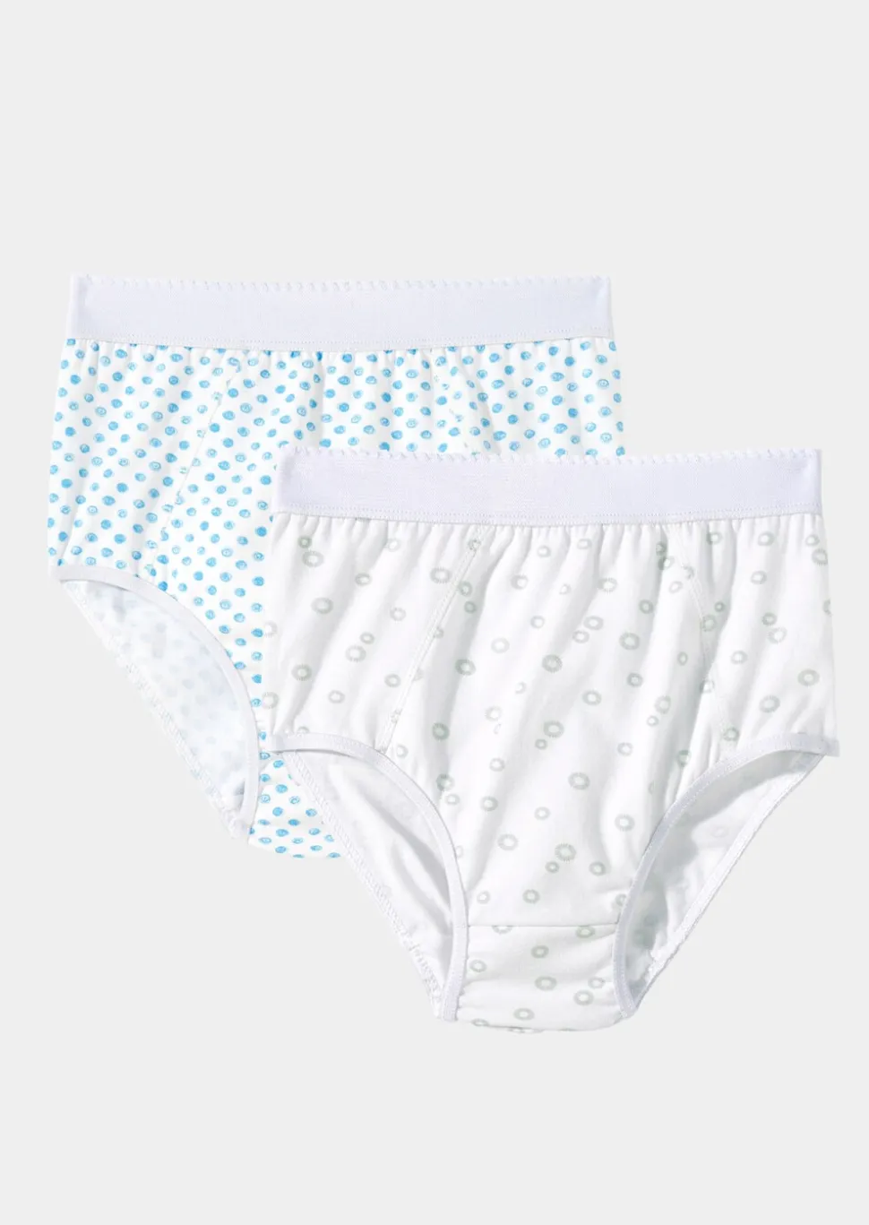 Lot de 7 slips ventre plat