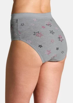 Lot de 7 slips ventre plat
