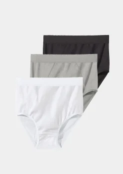 Lot de 7 slips ventre plat